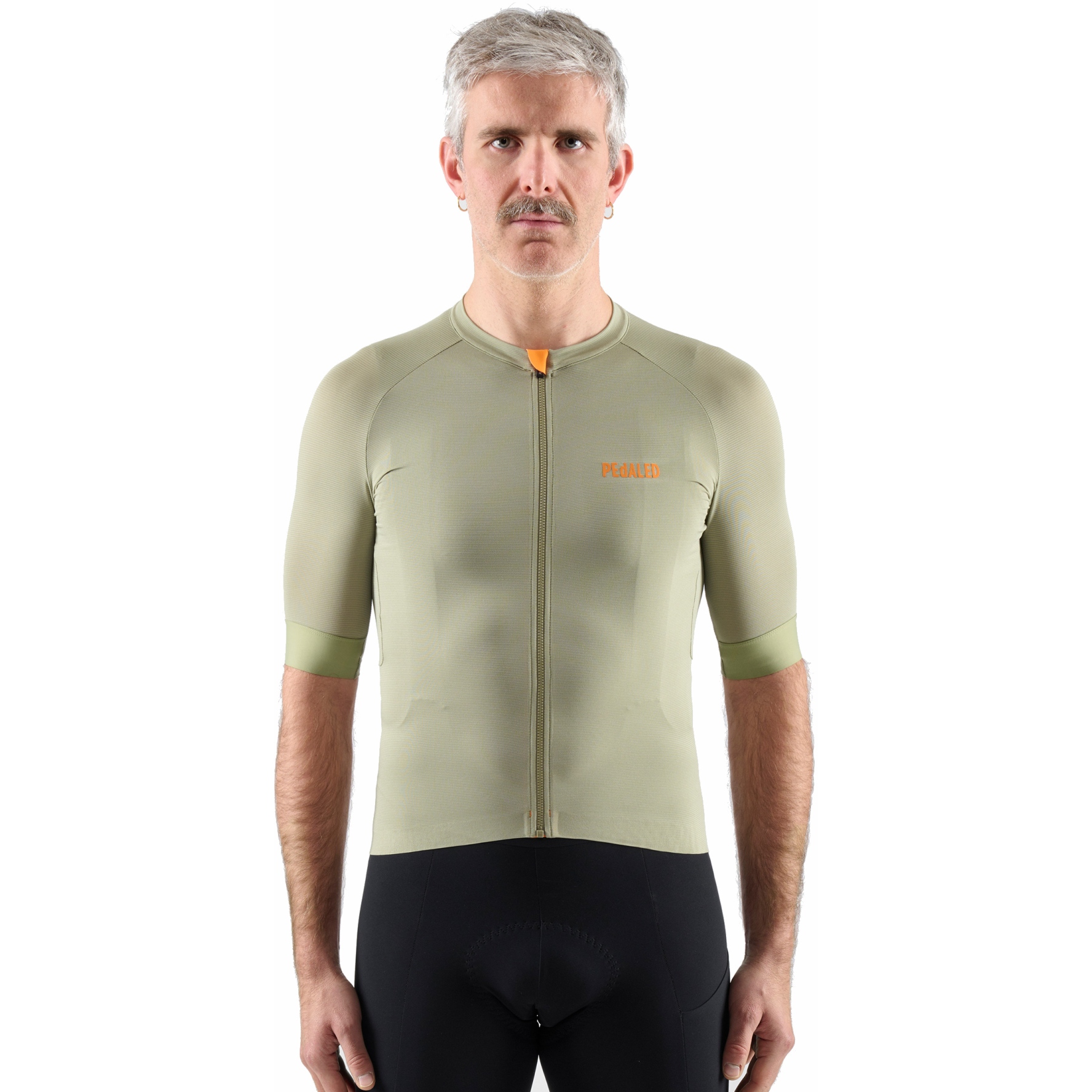 Picture of PEdALED E. Lightweight Short Sleeve Jersey Men - Olive Green
