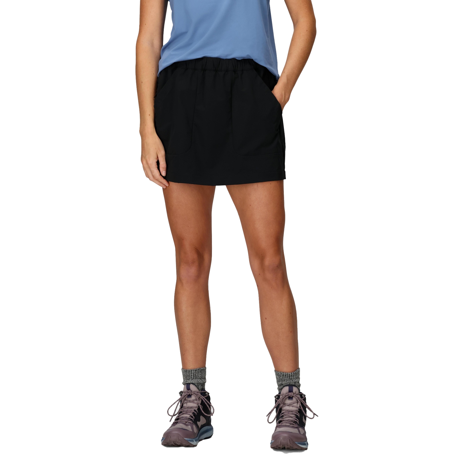 Photo produit de Marmot Jupe-Short Femme - AirExchange SolarShield - noir
