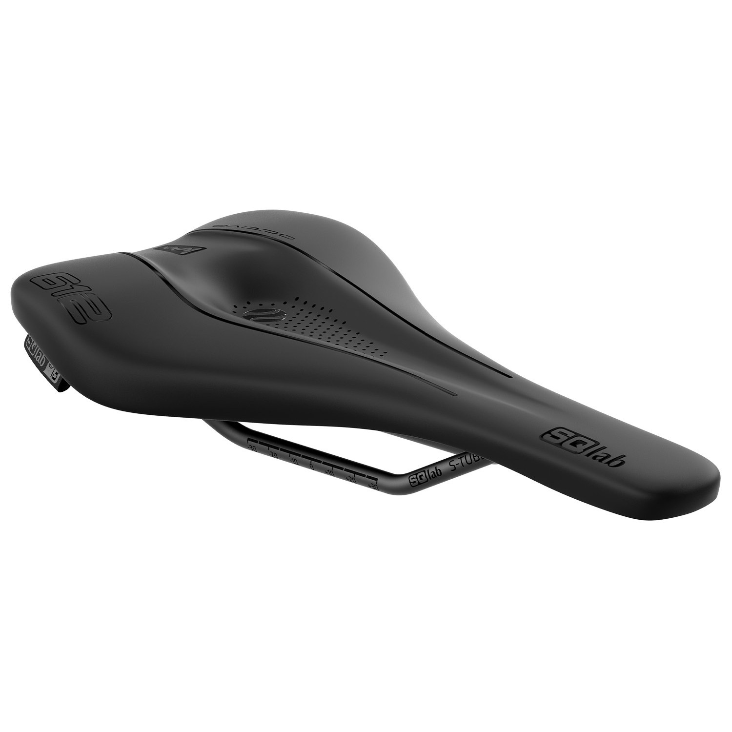 Picture of SQlab 612 Ergowave active 2.1 Saddle - S-Tube - black