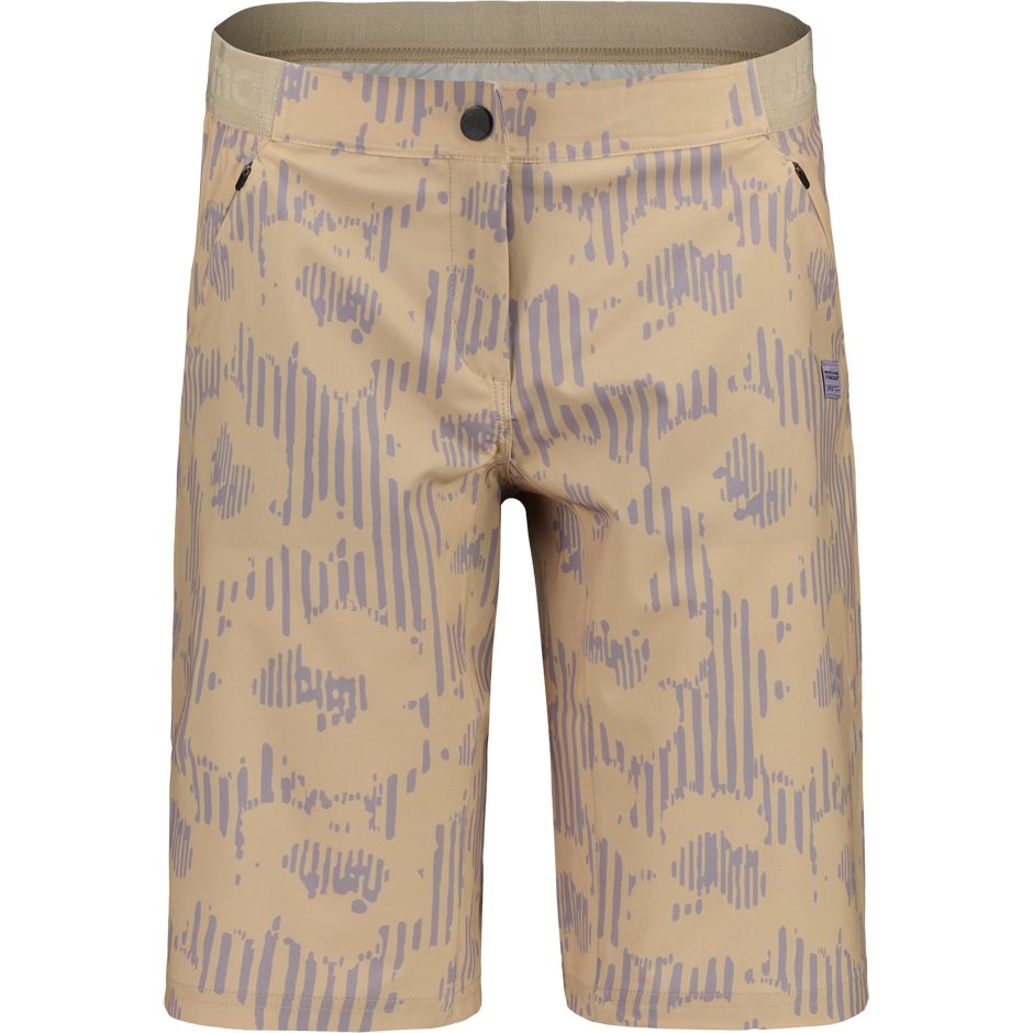 Produktbild von Maloja AnemonaM. Printed Cycle Shorts Damen - gravel stripeflower 1127