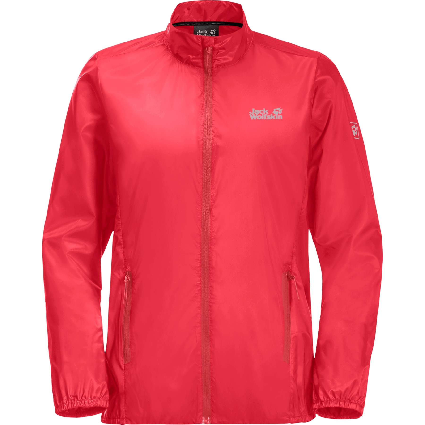 Picture of Jack Wolfskin Pack &amp; Go Windshell Jacket Women - tulip red