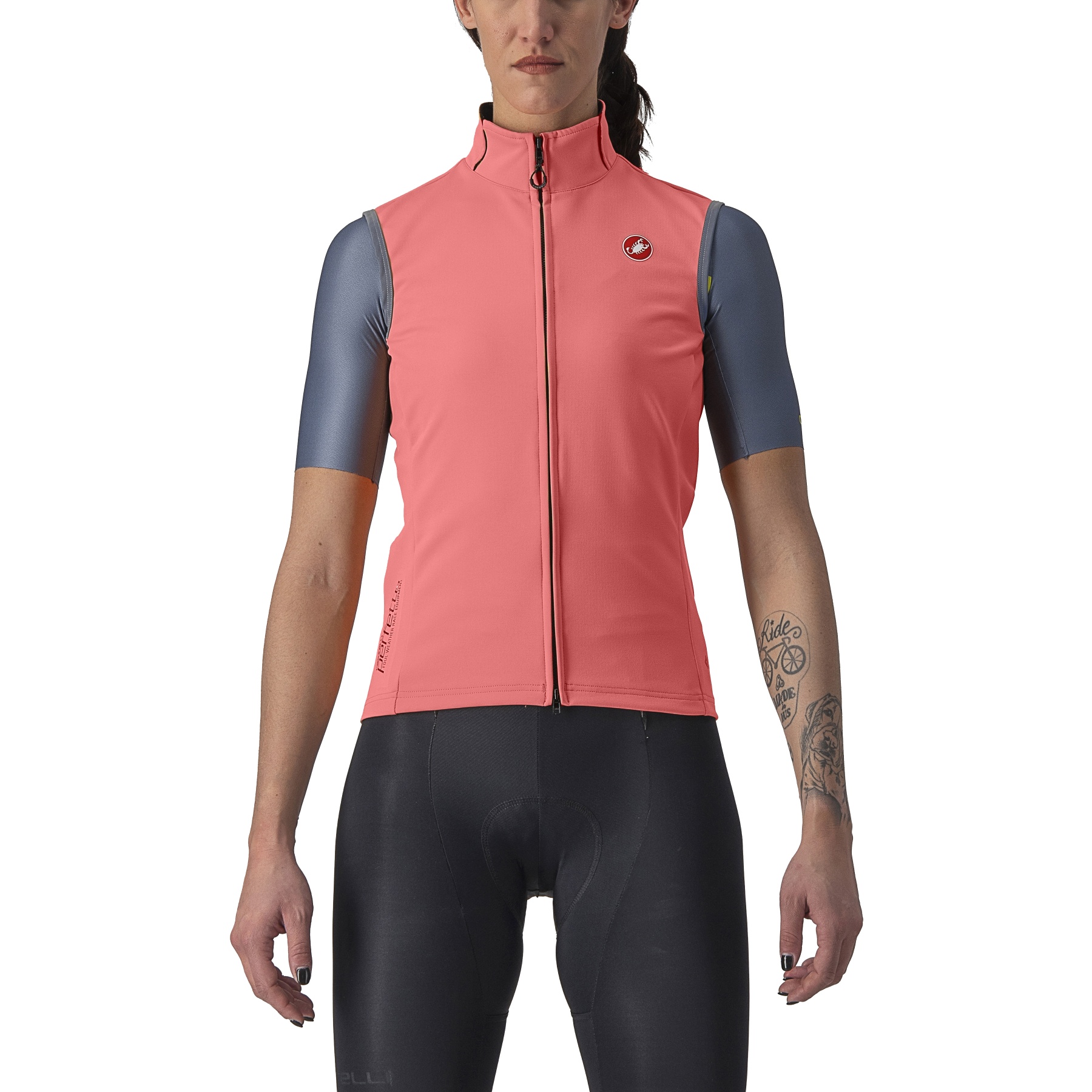 Picture of Castelli Perfetto RoS 2 Vest Women - mineral red 654