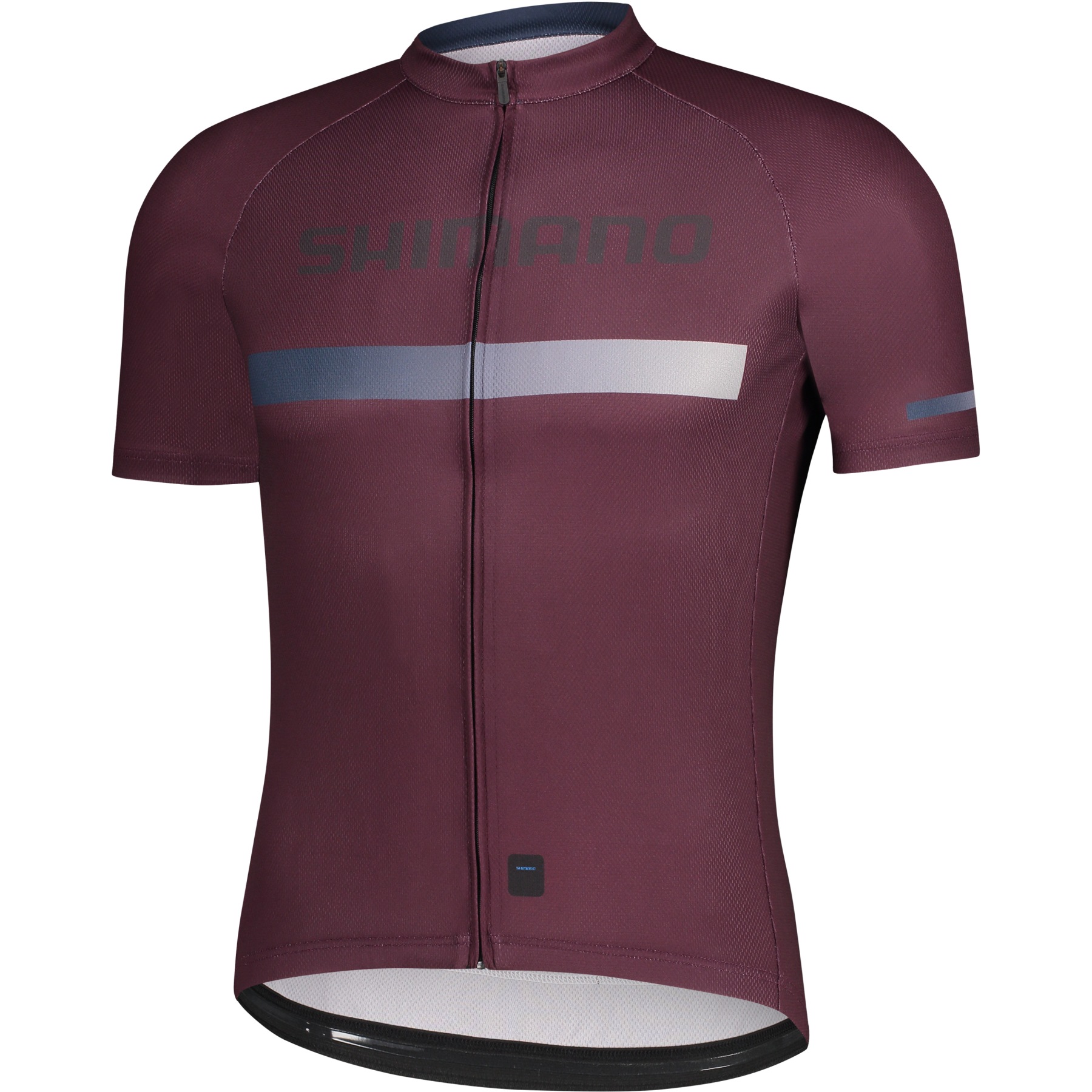 Picture of Shimano Logo Short Sleeve Jersey - spice red