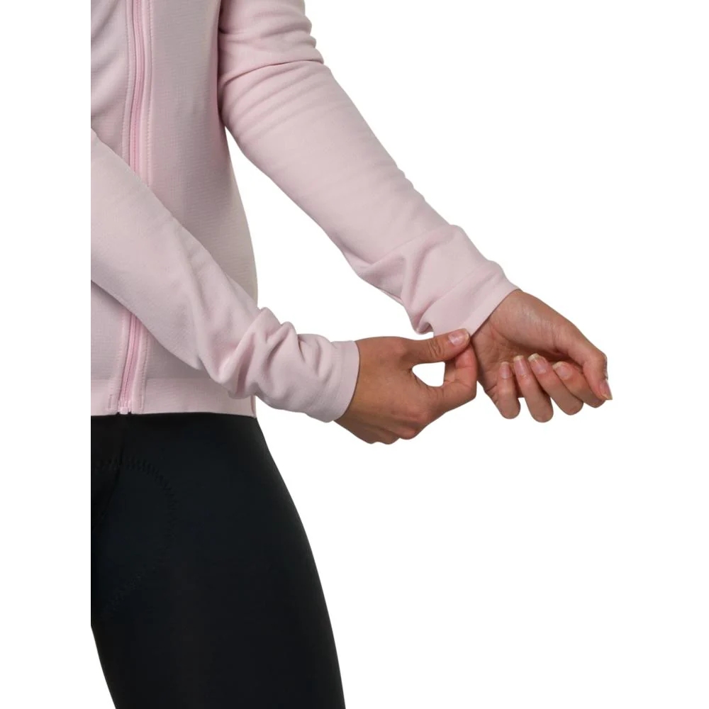 Maillot de cyclisme manches longues entièrement zippé Pearl