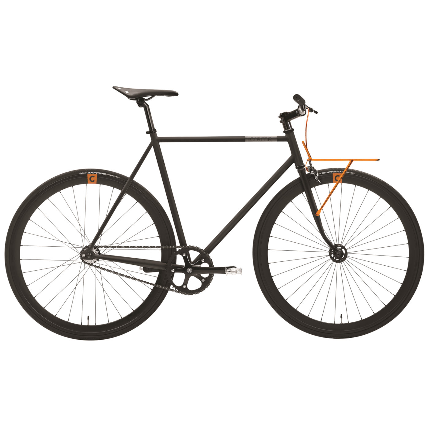 Productfoto van Creme Cycles VINYL LTD - Singlespeed Urbanbike - 2023 - xblack