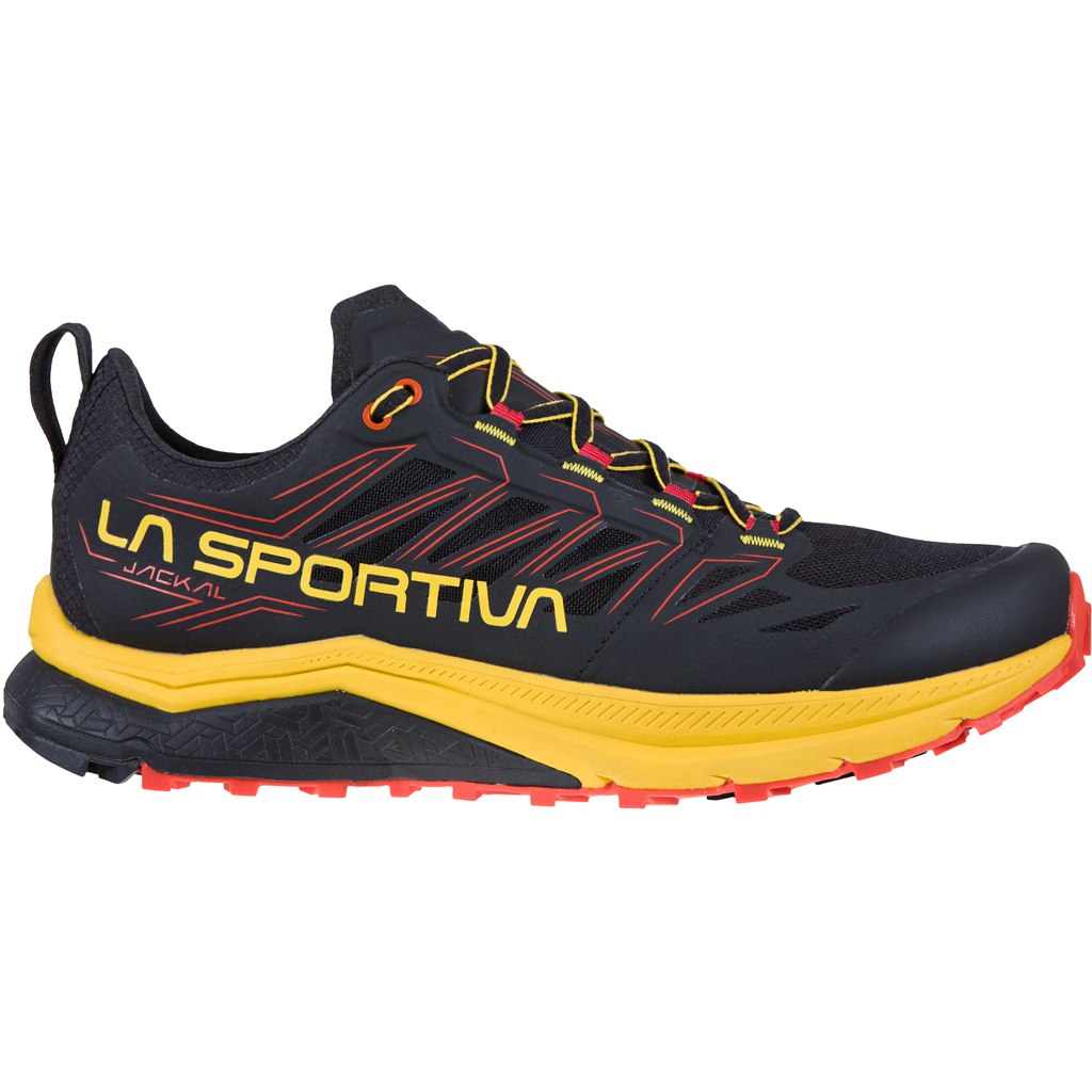 La Sportiva Jackal Running Shoes - Black/Yellow | BIKE24