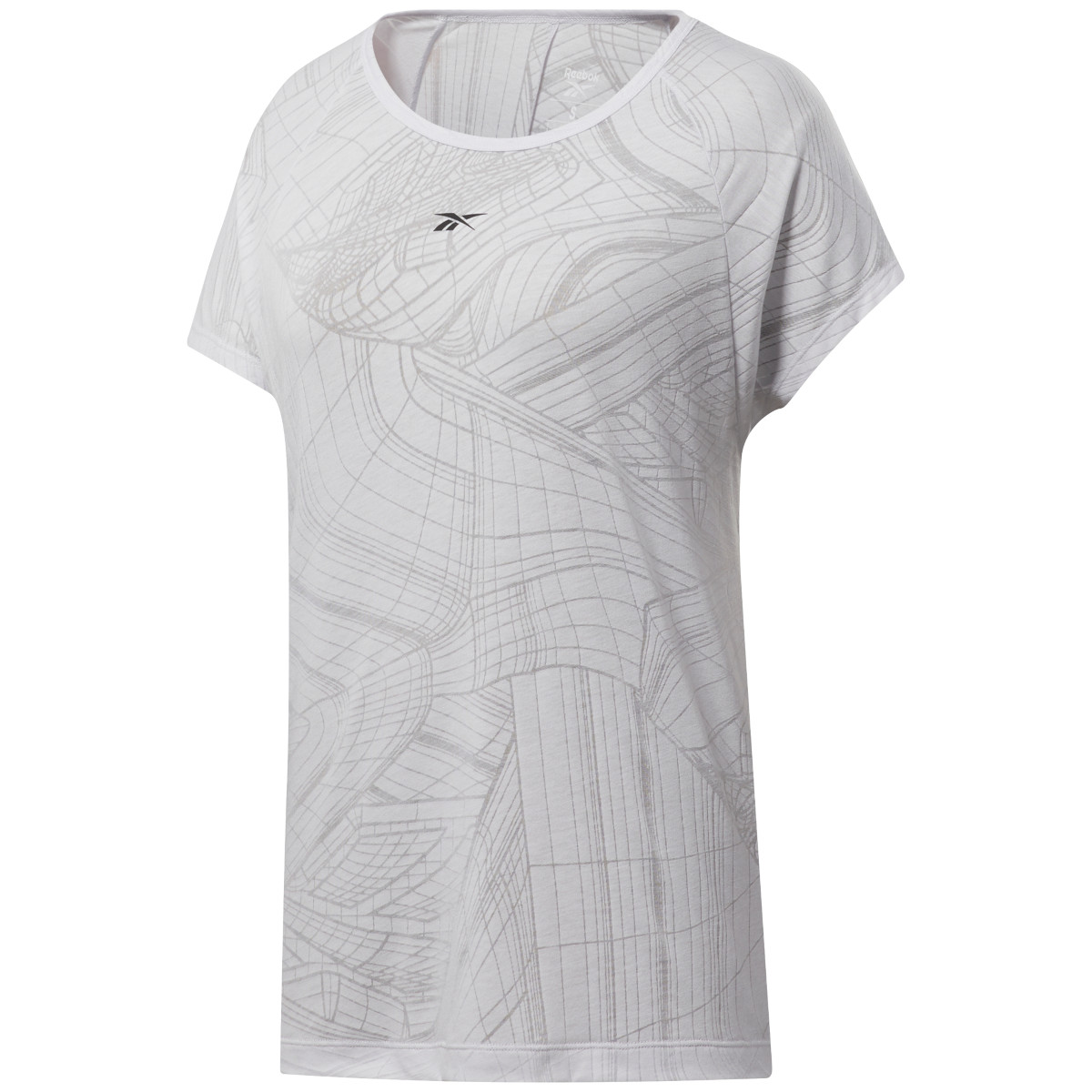 Reebok Women Burnout T-Shirt - porcelain FT0805