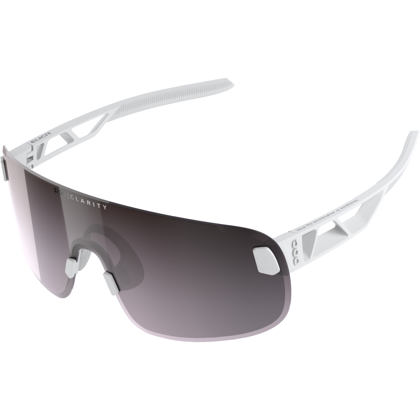 Productfoto van POC Elicit Glasses - Mirror Lens - Hydrogen White / Violet Silver