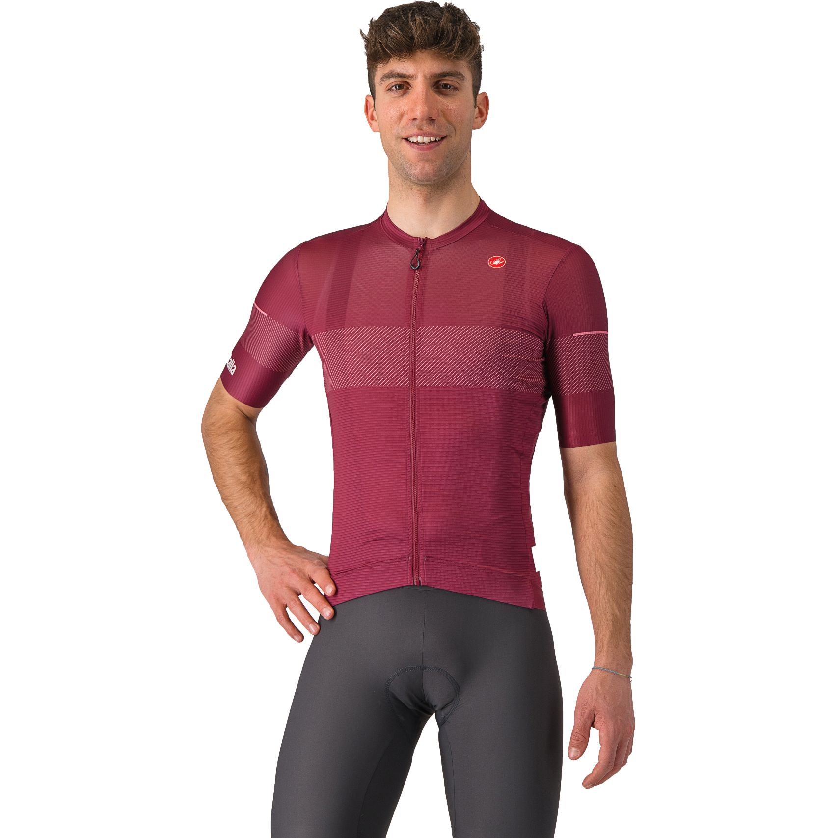 Castelli Giro d'Italia #Giro Trofeo Jersey Men - bordeaux 133 | BIKE24