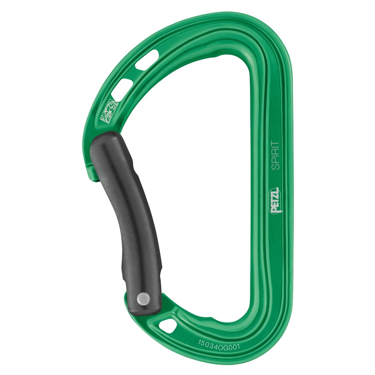 Productfoto van Petzl Spirit - Karabijnhaak - Gebogen Poort - green