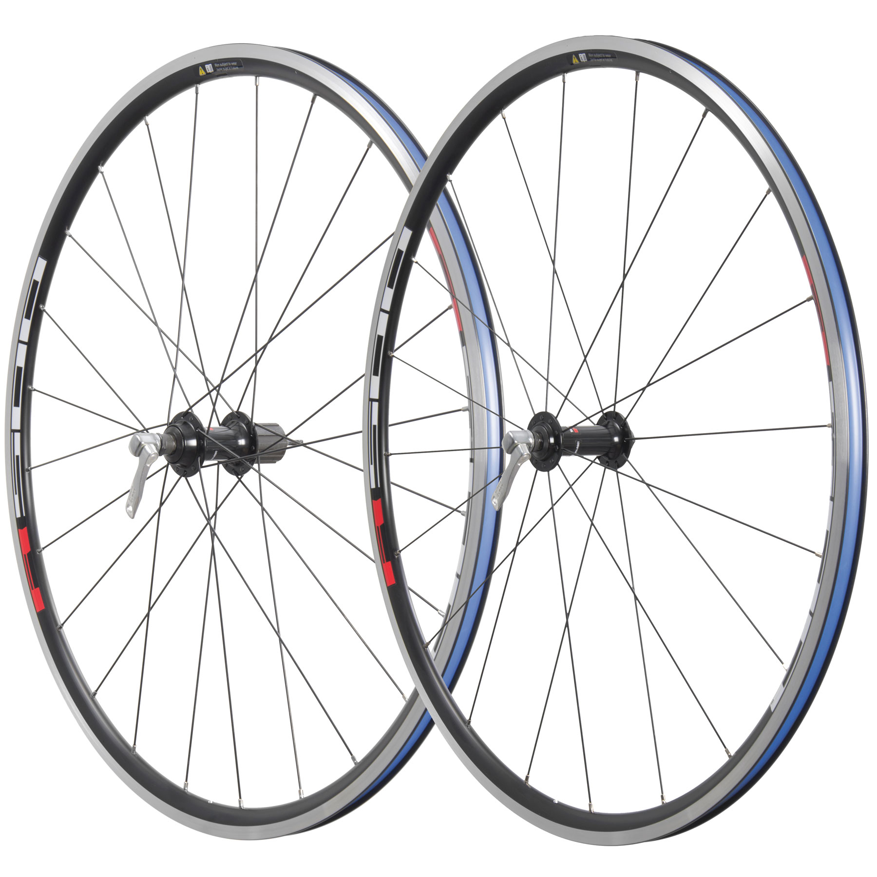 Picture of Shimano WH-R501 - 28&quot; Wheelset - Clincher - black/red