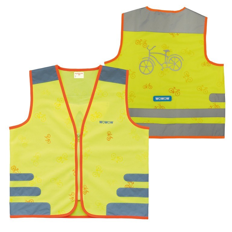WOWOW Nutty Jacket - gelb für Kinder | BIKE24 Sicherheitsweste 