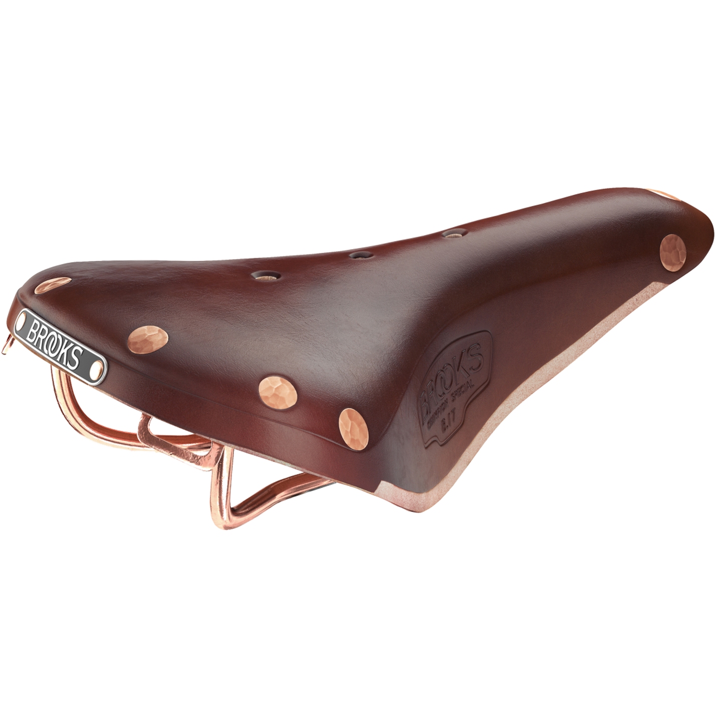 Picture of Brooks B17 Special Bend Leather Saddle - brown