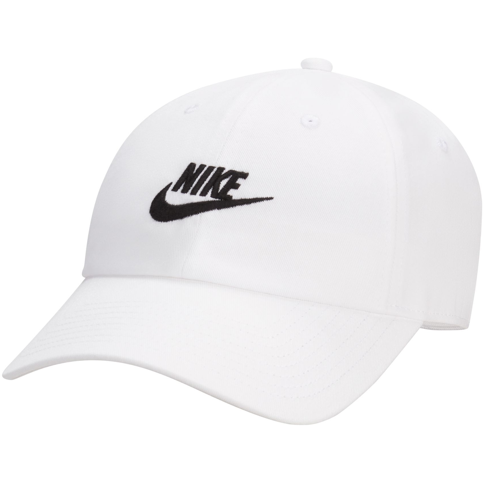 Produktbild von Nike Club Futura Wash Cap - weiß/schwarz FB5368-100
