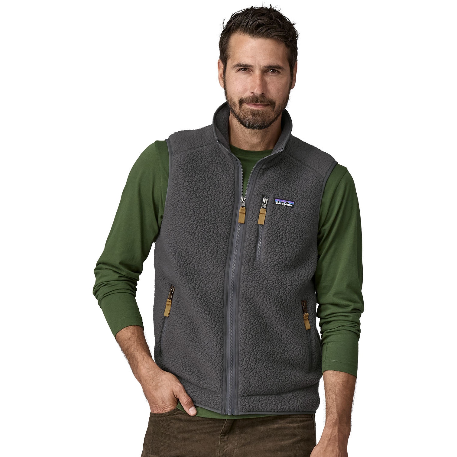 Produktbild von Patagonia Retro Pile Weste Herren - Forge Grey