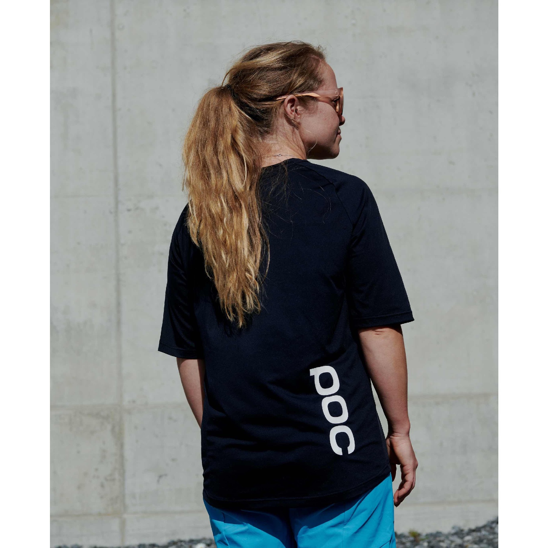 POC Women's Reform Enduro Light Tee - 1002 Uranium Black