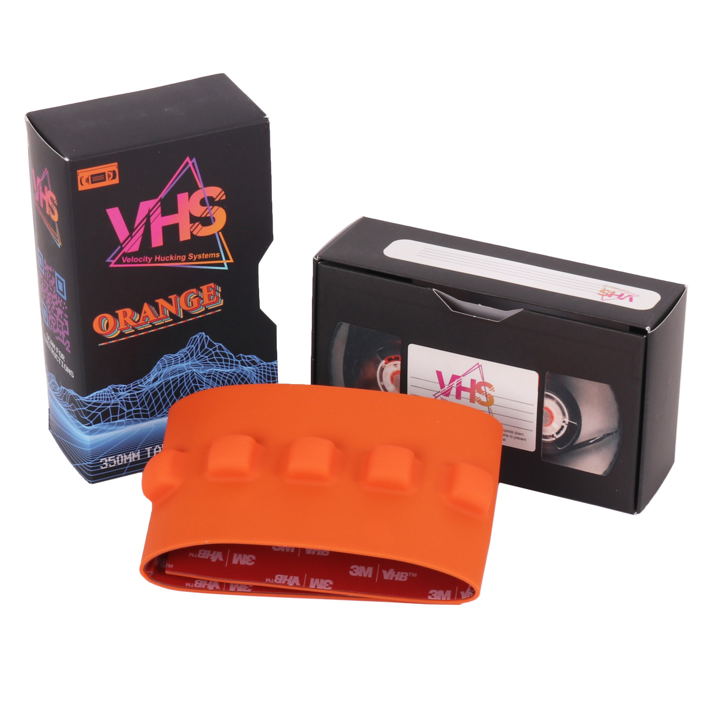 Productfoto van Velocity Hucking Systems VHS 2.0 Slapper Tape Chainstay Guard - orange