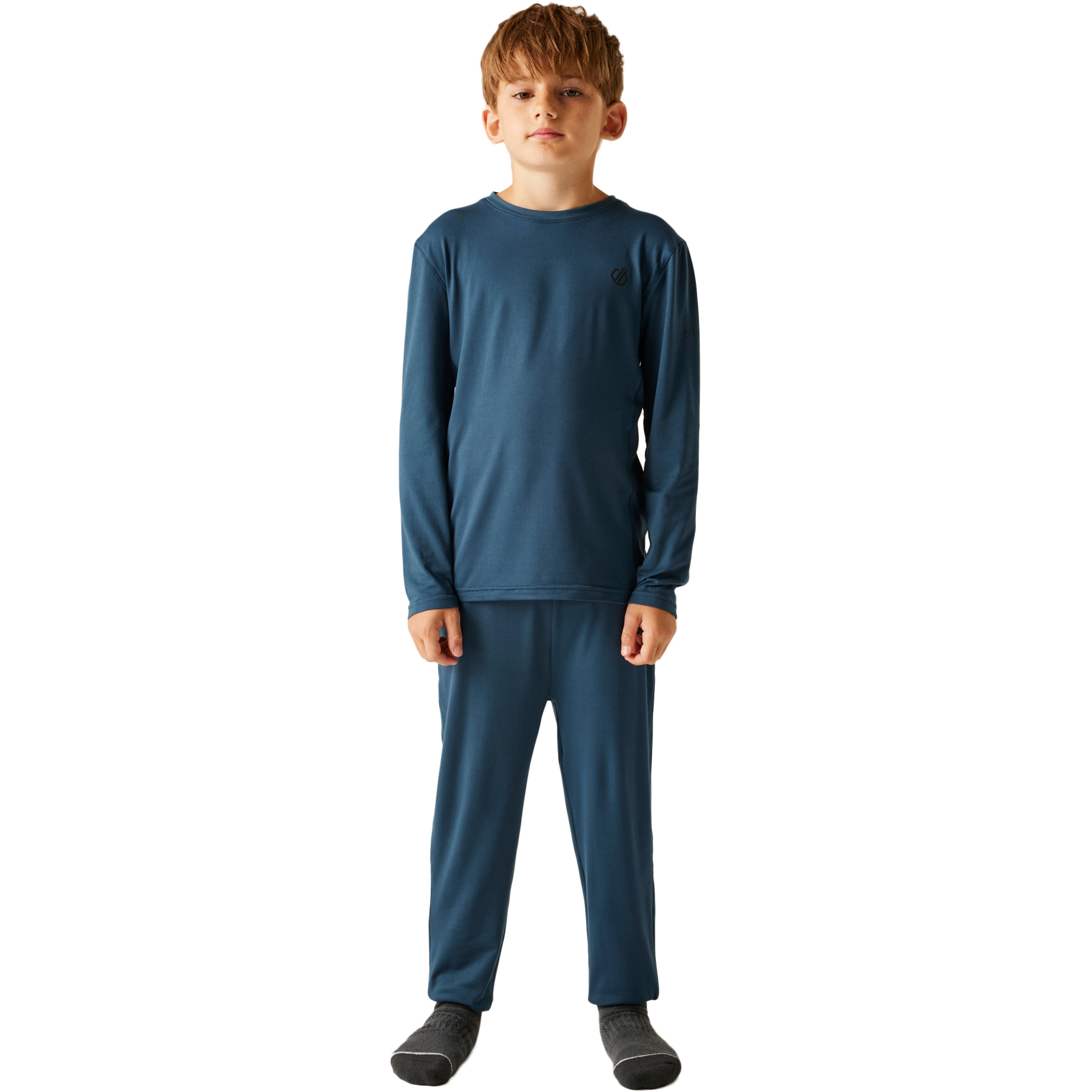 Dare 2b Pow II Baselayer Set Kids ZV7 Moonlight Denim BIKE24