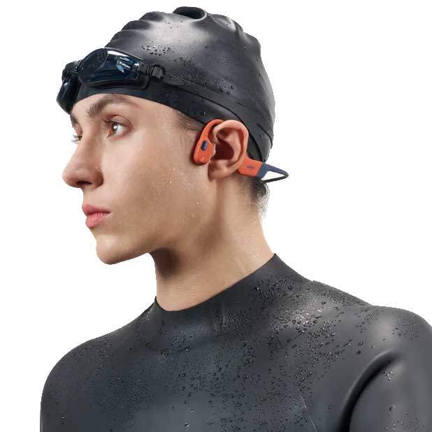 Shokz OpenSwim Pro Waterproof Headphones - Red | BIKE24