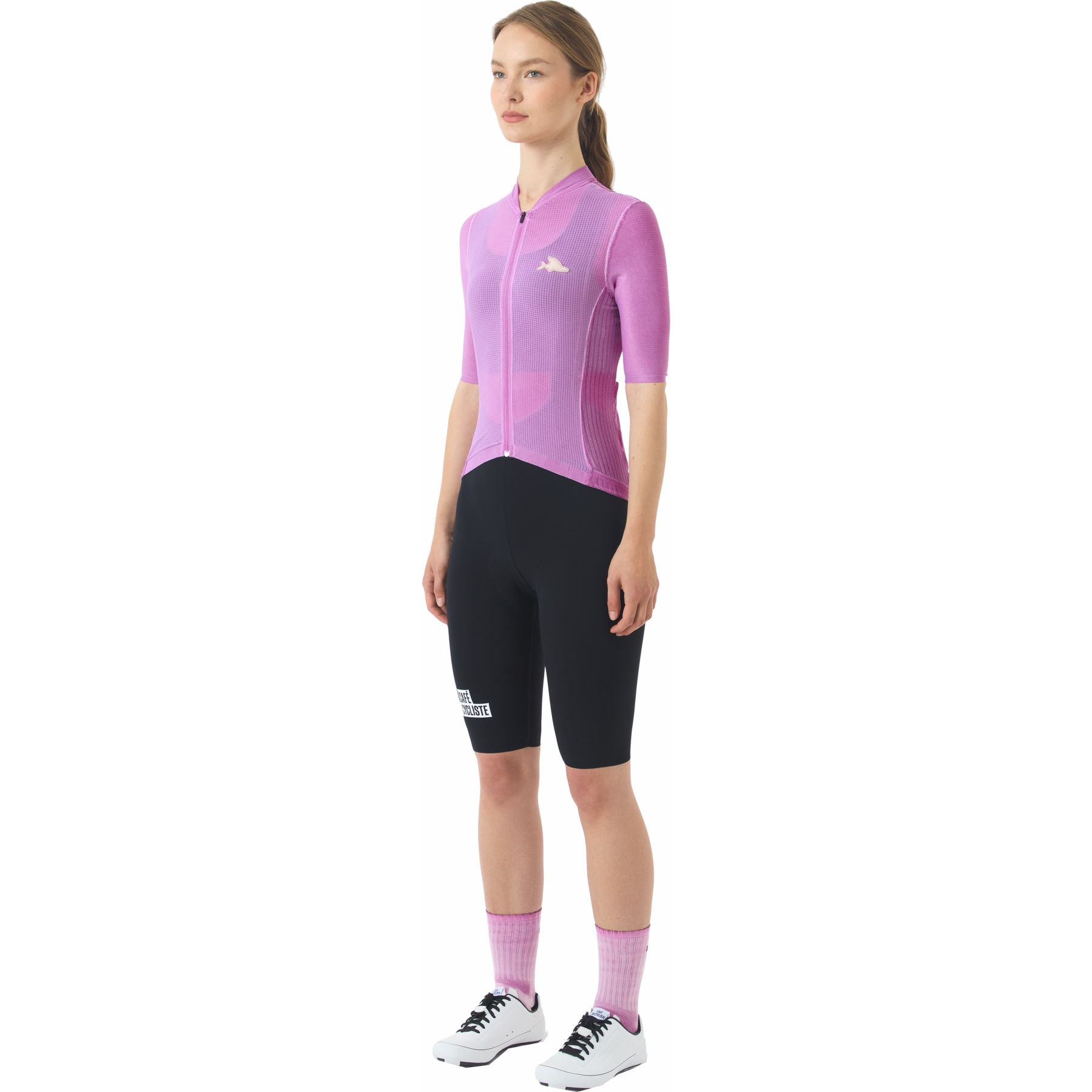 Café du Cycliste Angeline Short Sleeve Jersey Women - cold dye
