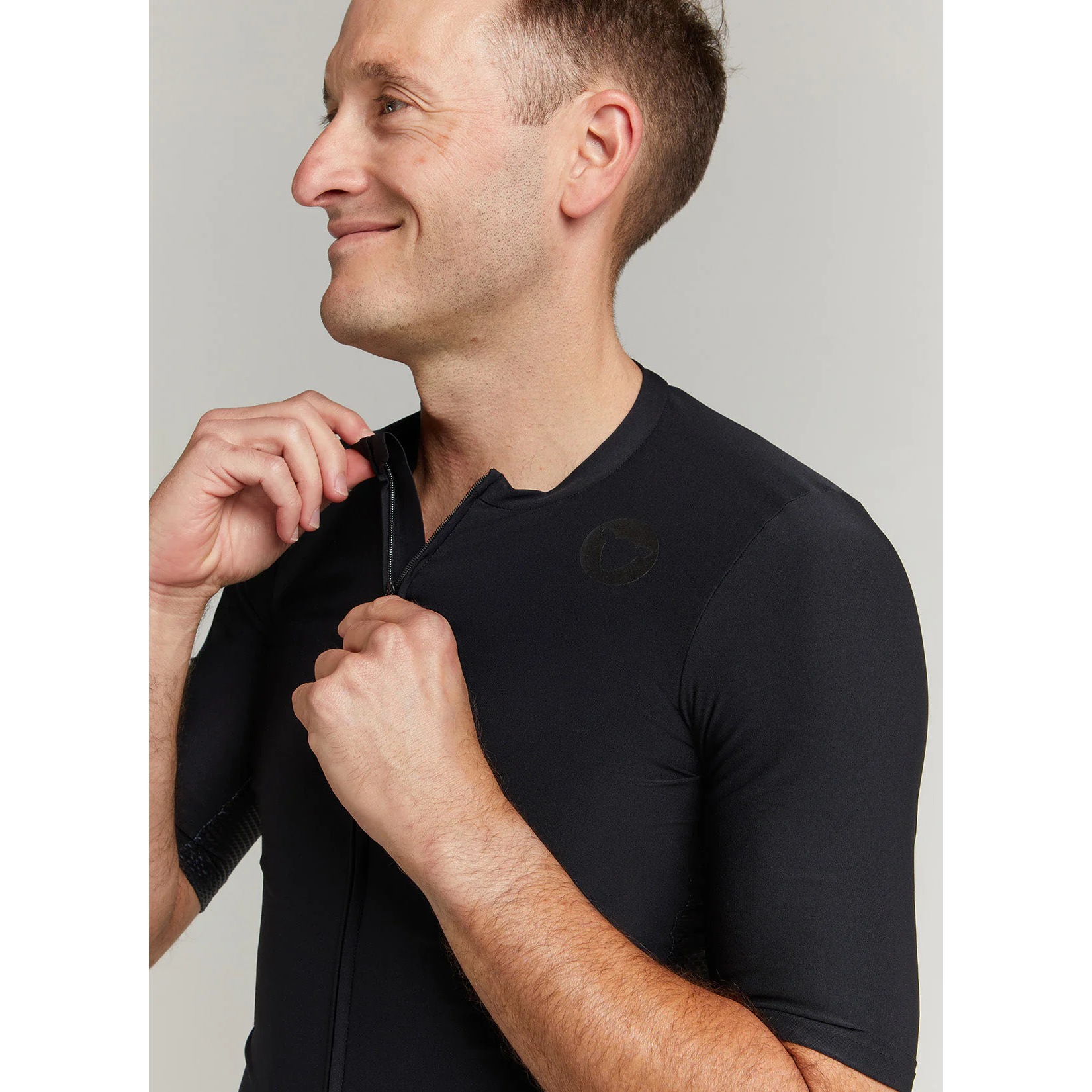 Black Sheep Cycling TEAM Short Sleeve Jersey Men - Black