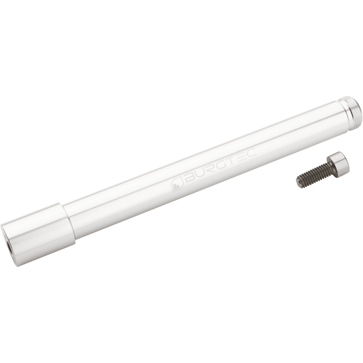 Produktbild von Burgtec Steckachse für Öhlins Boost Gabeln | 15x110mm - rhodium silver