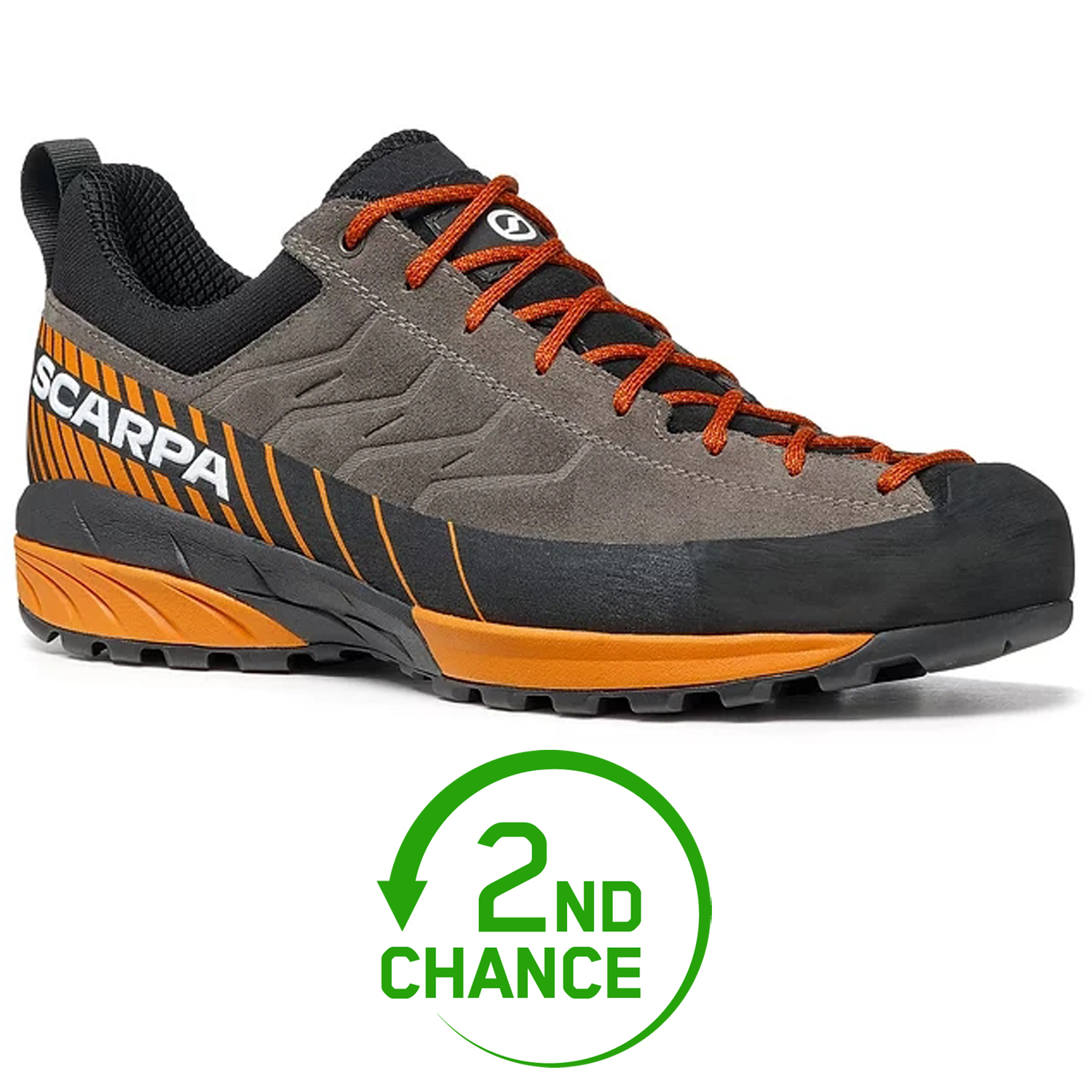 Scarpa Mescalito Zustiegsschuhe Herren - Titanium/mango - B-Ware | BIKE24