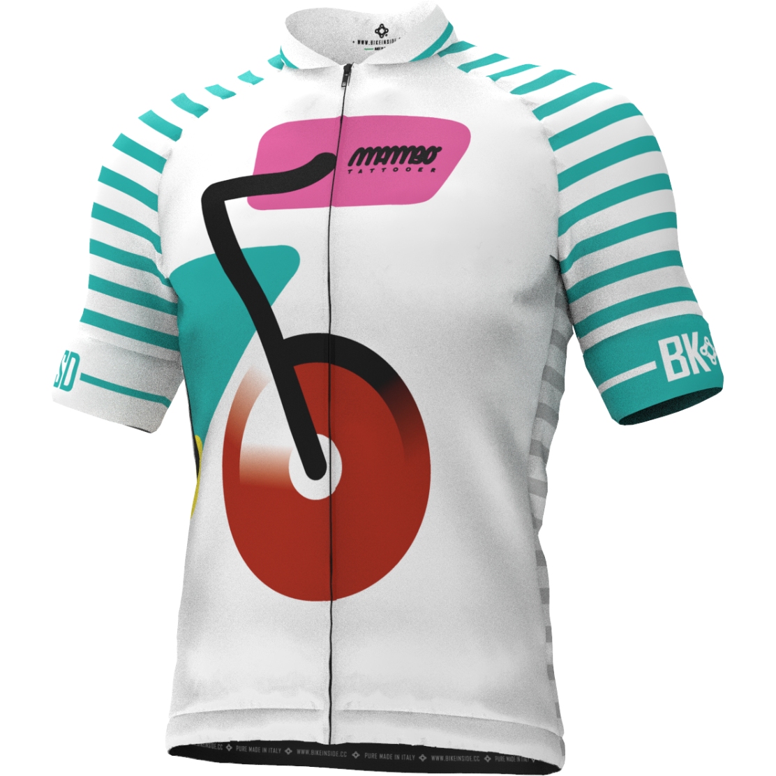Productfoto van Bike Inside Cycling Wear Pure Style Short Sleeve Jersey - Mambo Tatttoer