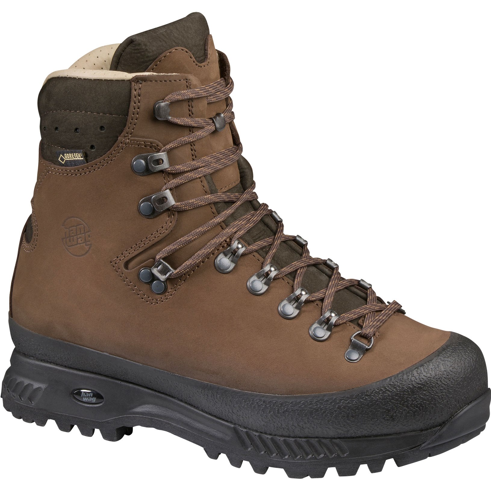 Picture of Hanwag Alaska Wide GTX Shoes - Brown