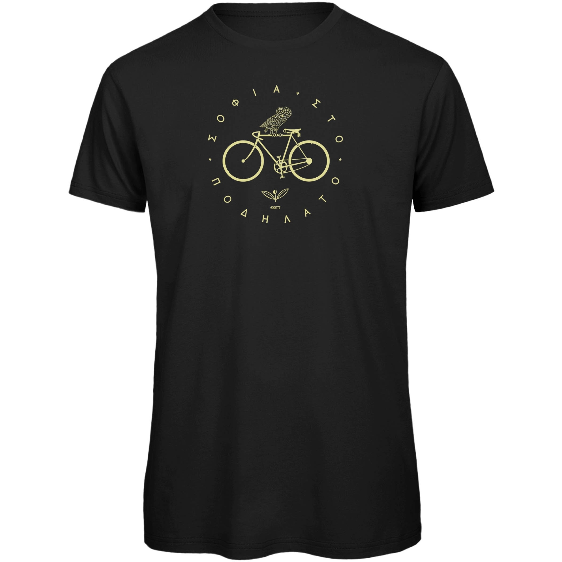 Foto de RTTshirts Camiseta Bicicleta Hombre - Minerva - negro