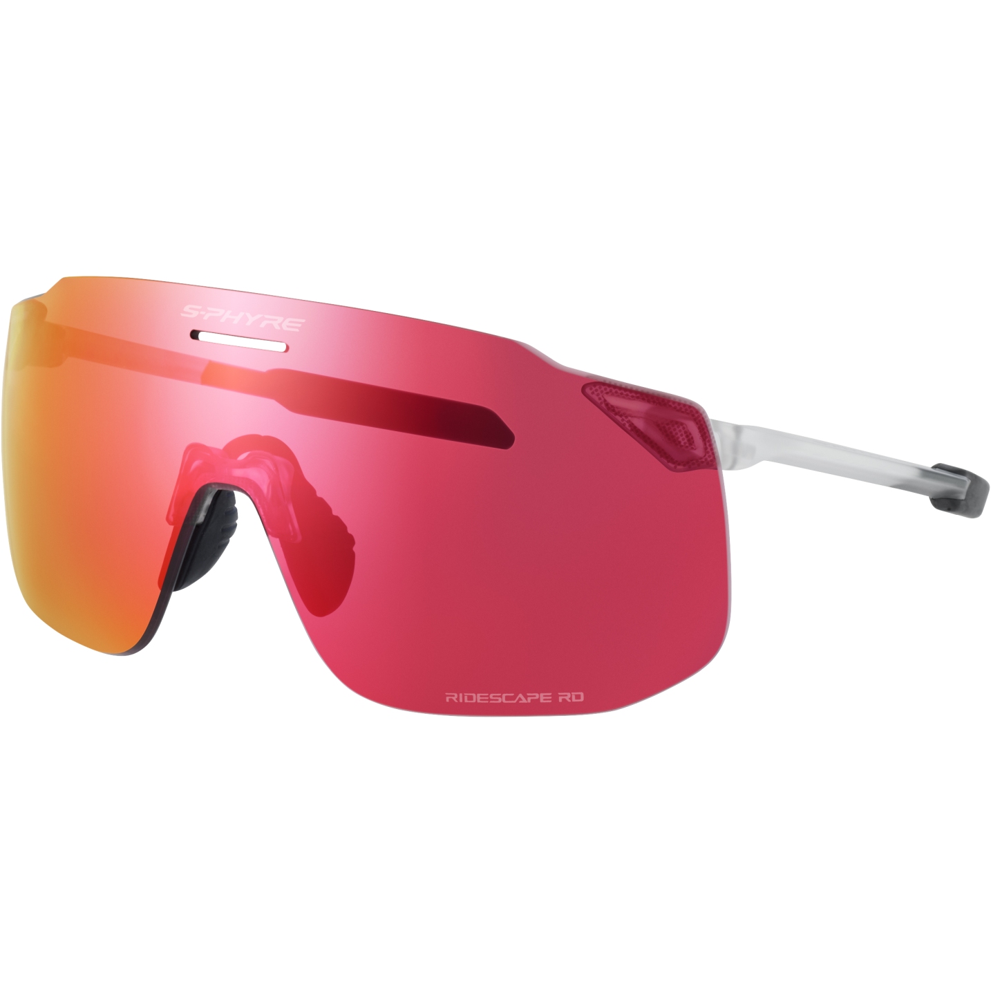 Produktbild von Shimano S-Phyre SL Rennradbrille - Matte Crystal