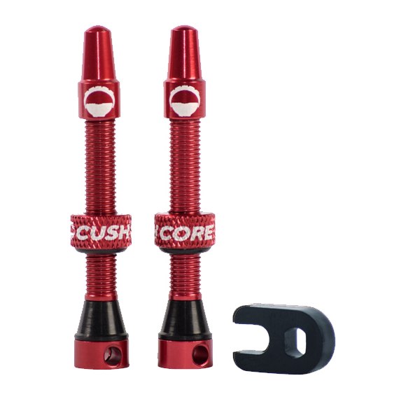Picture of CushCore Tubeless Valve Set - 44mm (2 pcs.) - red