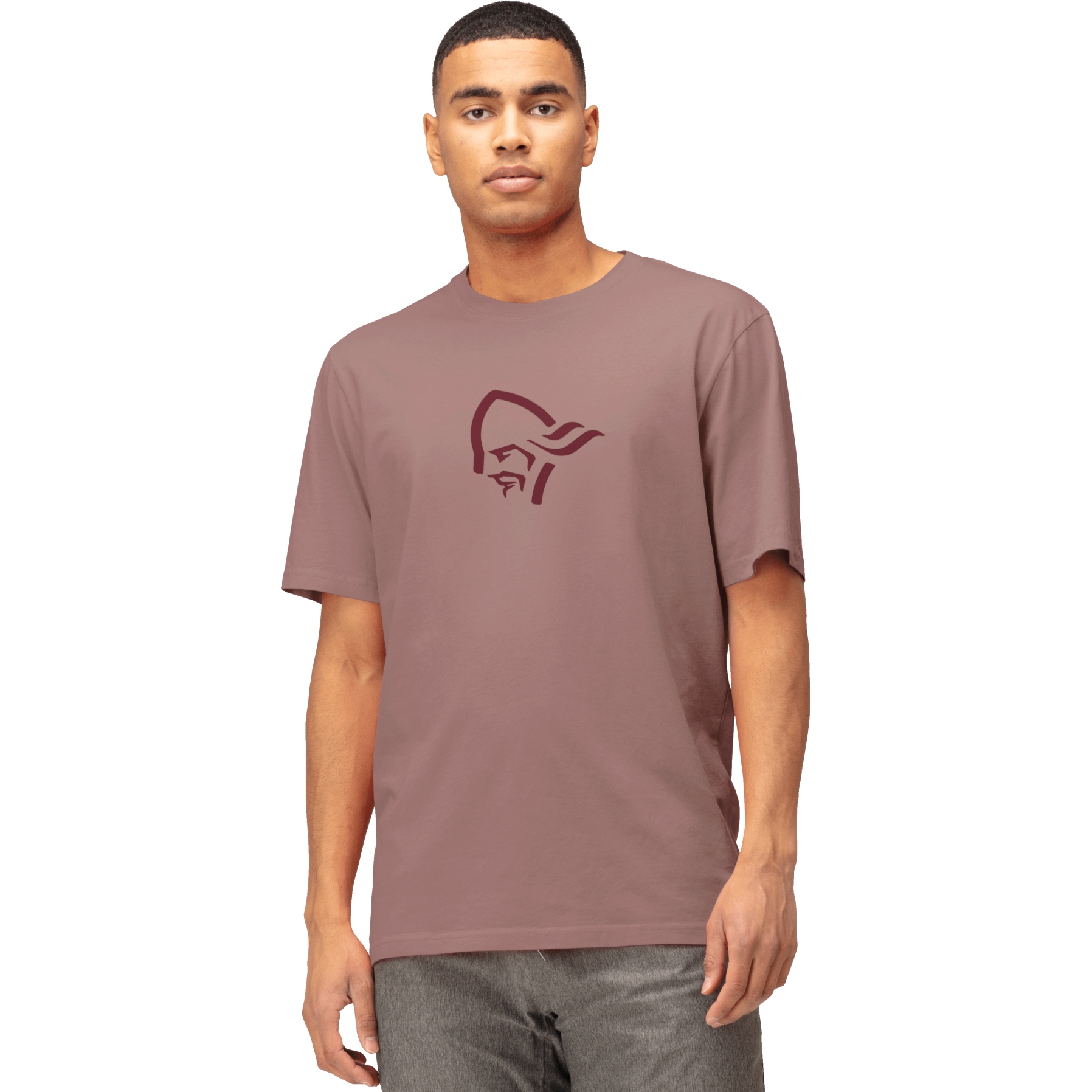 Produktbild von Norrona /29 cotton viking T-Shirt Herren - Grape Shake