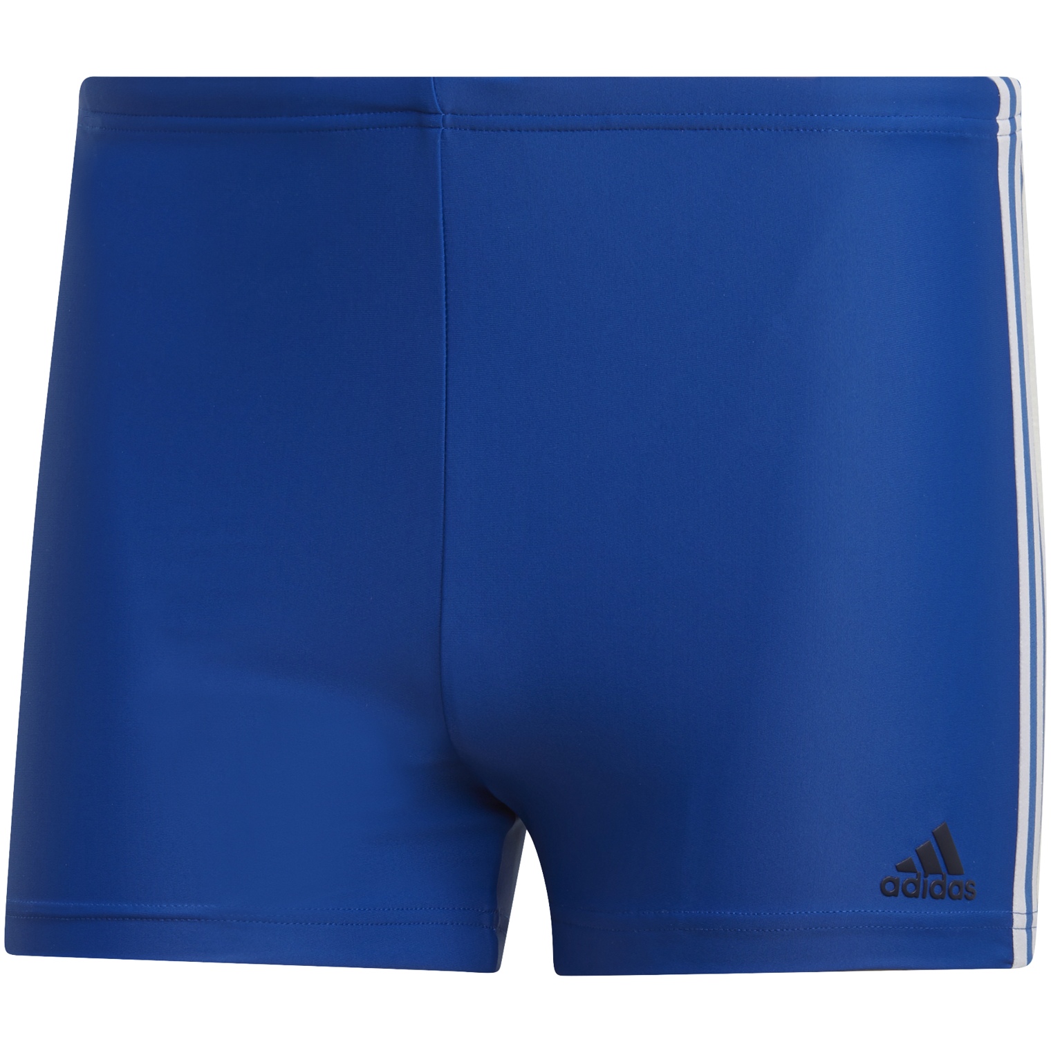 Image of adidas Men's Boxers 3-Stripes Swim Shorts - collegiate royal/white DZ7523