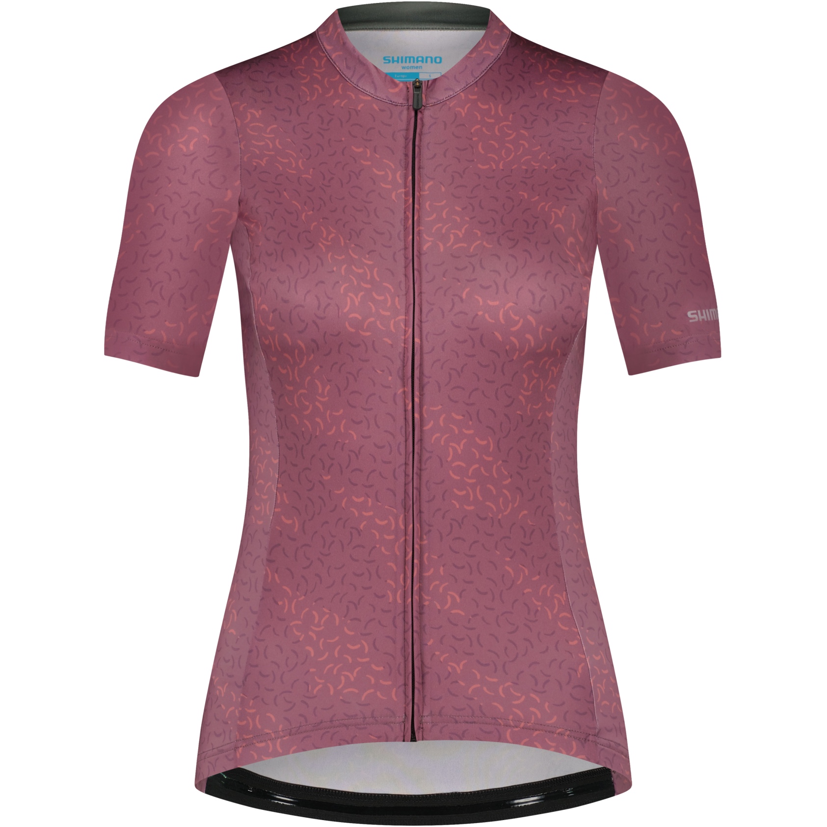 Женский трикотаж Shimano Colore с короткими рукавами - матово-розовый