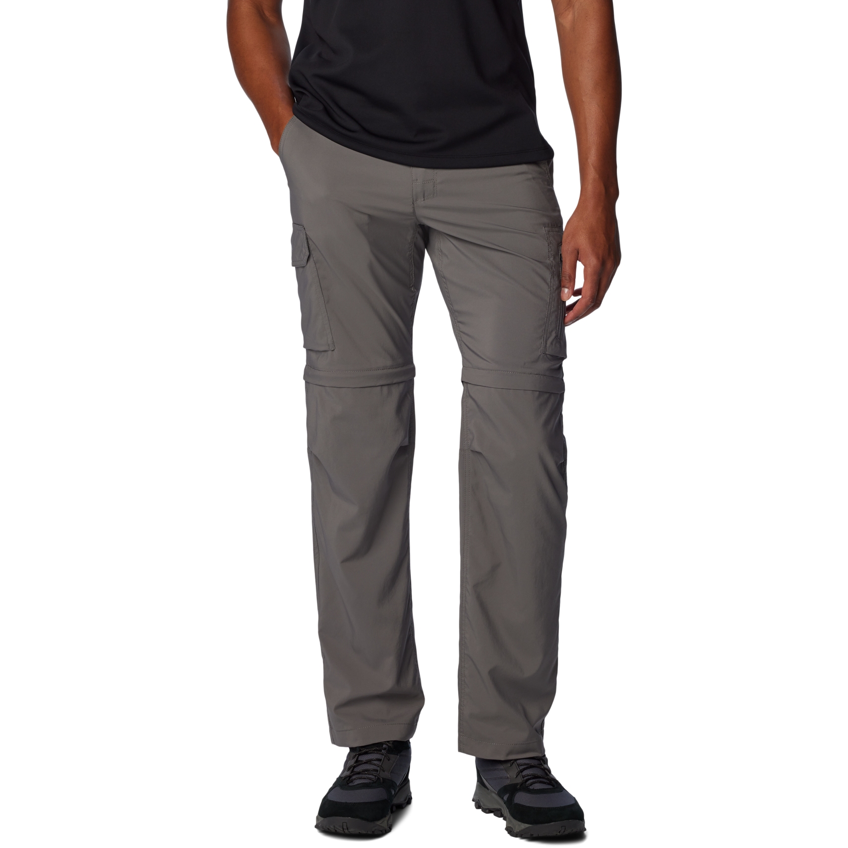Kuva tuotteesta Columbia Silver Ridge Utility Convertible Pants Men - City Grey - Length 32&#039;&#039;