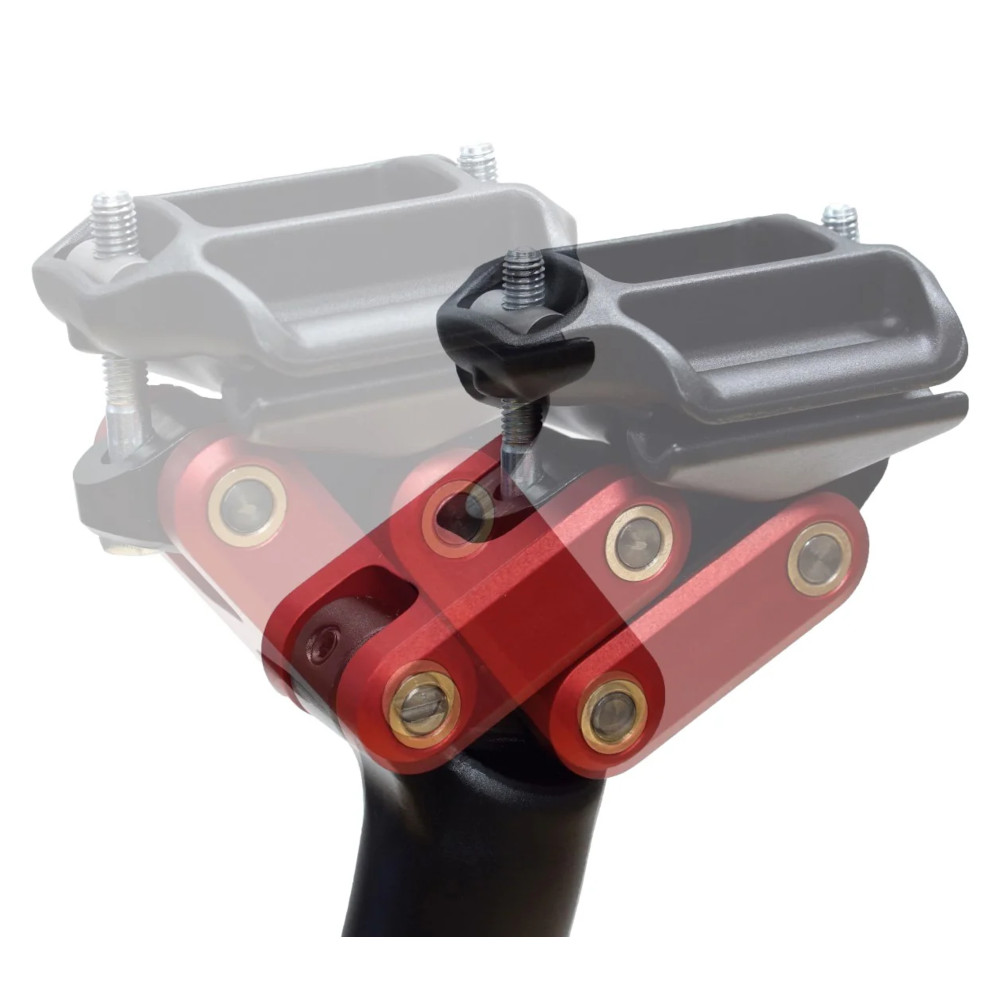 Redshift Dual Position Seatpost - Ø 27.2mm | 350mm - red | BIKE24