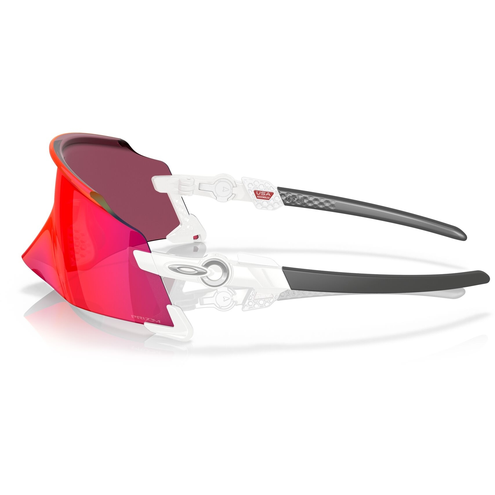 Oakley Kato Glasses - White/Prizm Road - OO9455M 27-49 | BIKE24
