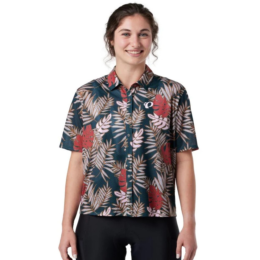 Produktbild von PEARL iZUMi Canyon Tech Snap Hemd Damen 19222501 - rosewood palm - AE9