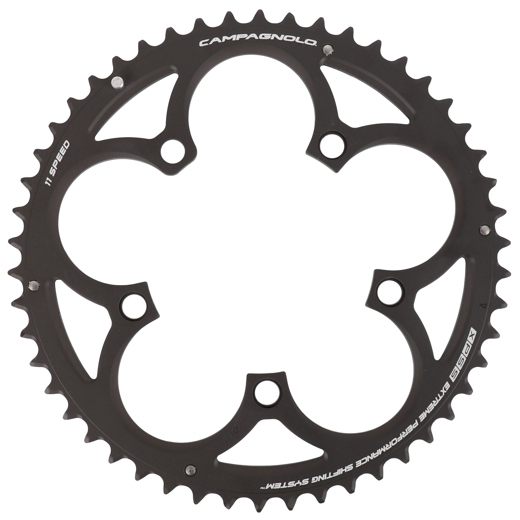 Image of Campagnolo Chainring for Athena CT - XPSS | 110 mm | 11-speed - 50 Teeth