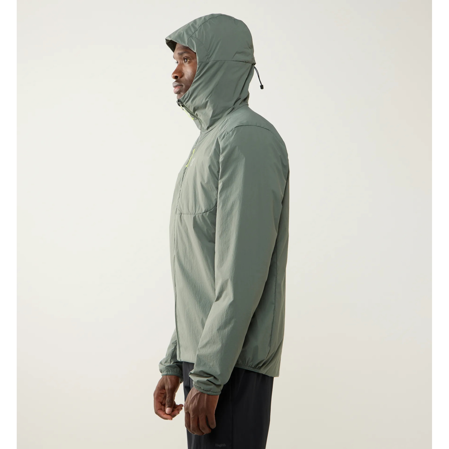Haglöfs L.I.M Mimic Barrier Hood Jacke Herren - chlorophyll green