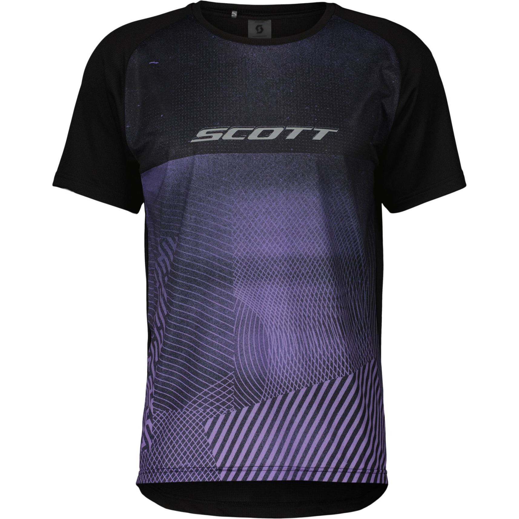 Produktbild von SCOTT Trail Tuned Kurzarmtrikot Herren - black/swish purple