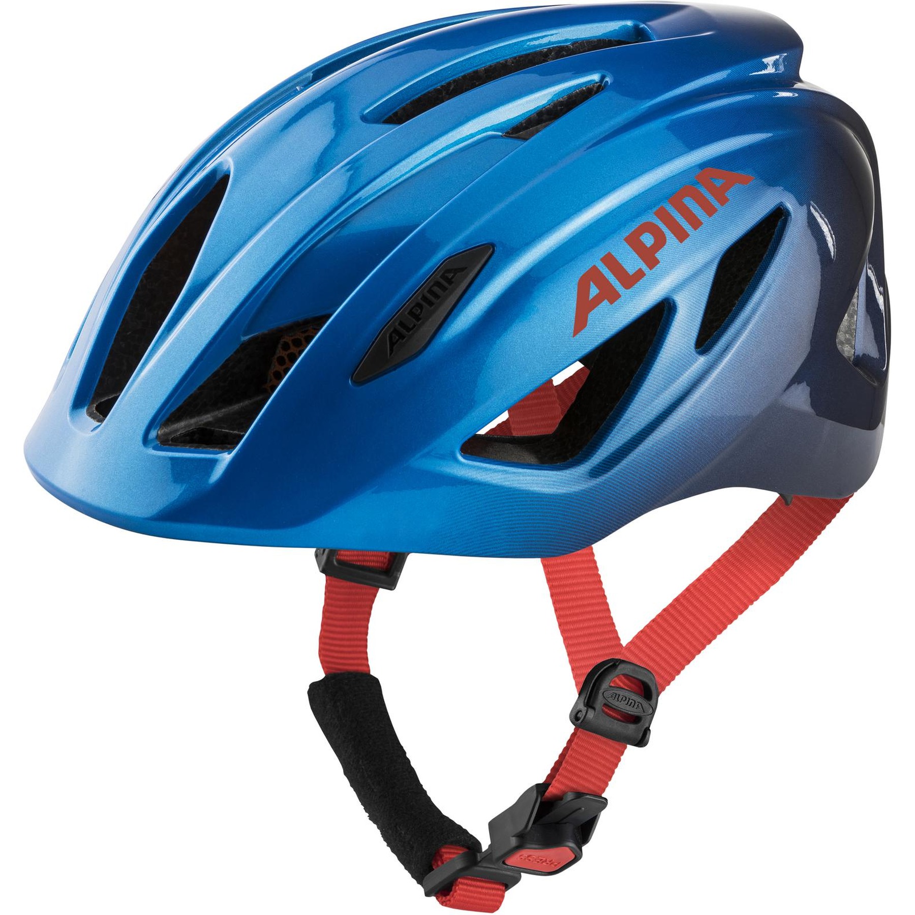 Picture of Alpina Pico Kids Bike Helmet - true blue gloss
