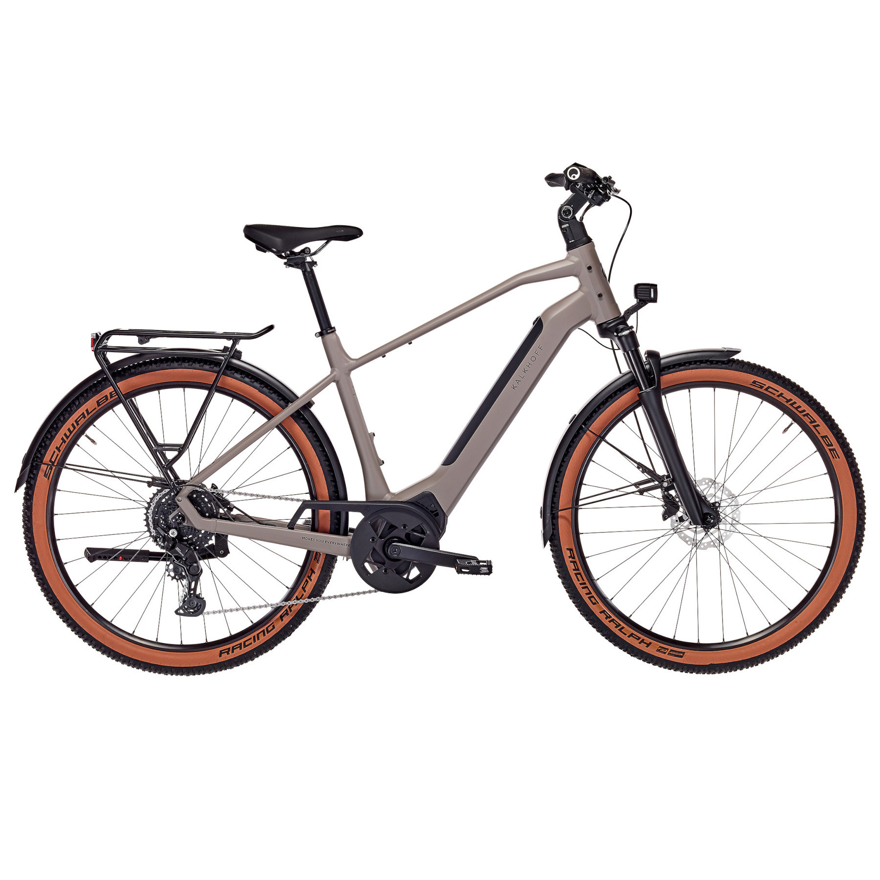 Produktbild von Kalkhoff ENTICE L ADVANCE 400Wh - 27.5&quot; E-Bike Trekking - 2025 - moonstonegrey matt