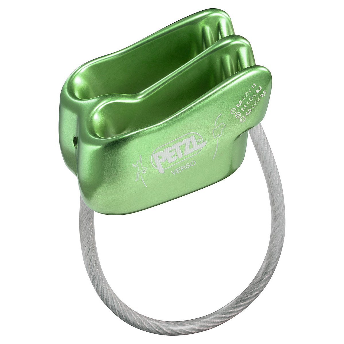 Produktbild von Petzl Verso Sicherungsgerät - grün