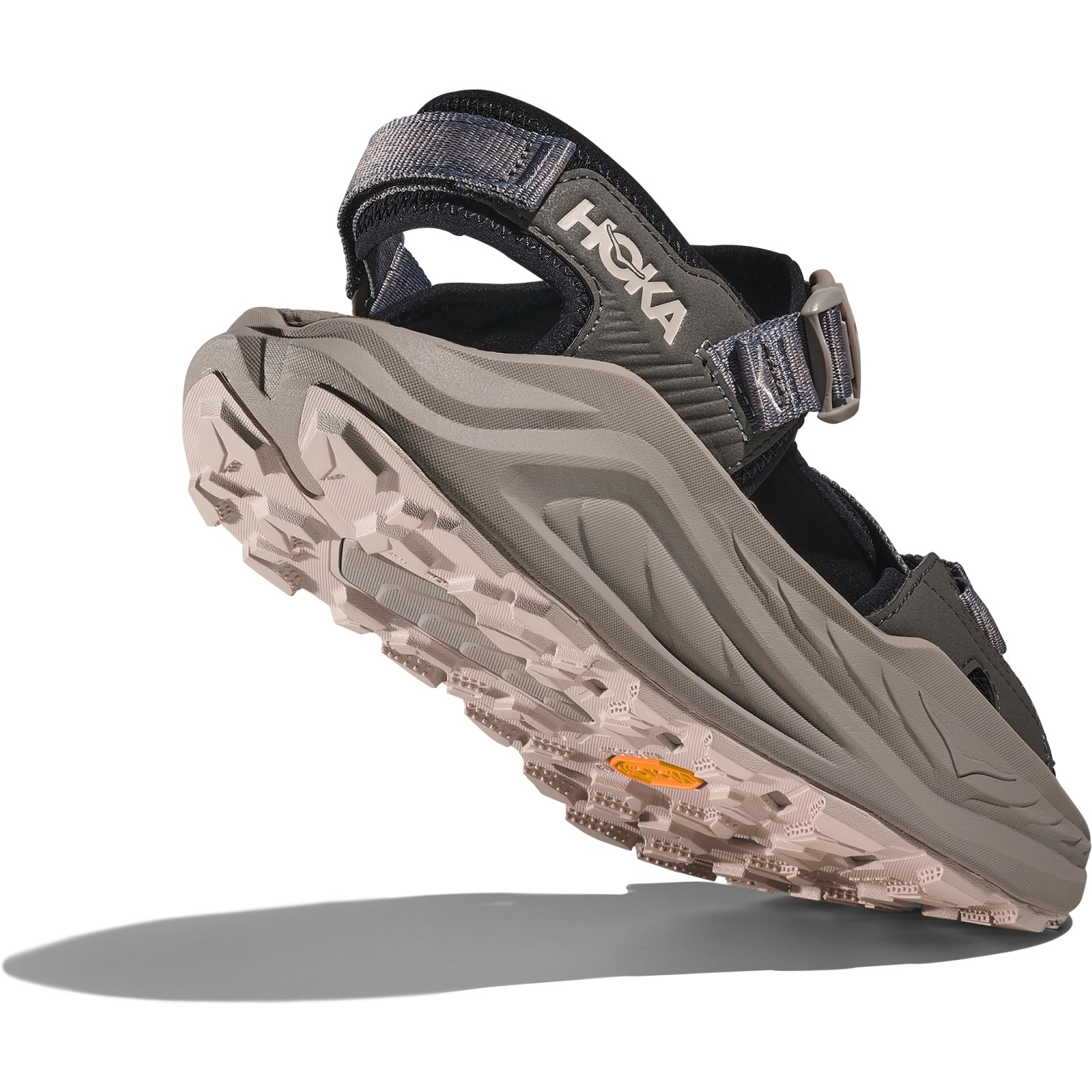 Hoka Infini Hike TC Sandals Men - black / cement | BIKE24