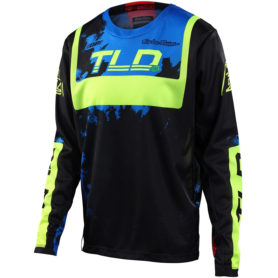 Troy Lee Designs GP Jersey Astro Light Gray / Orange Medium