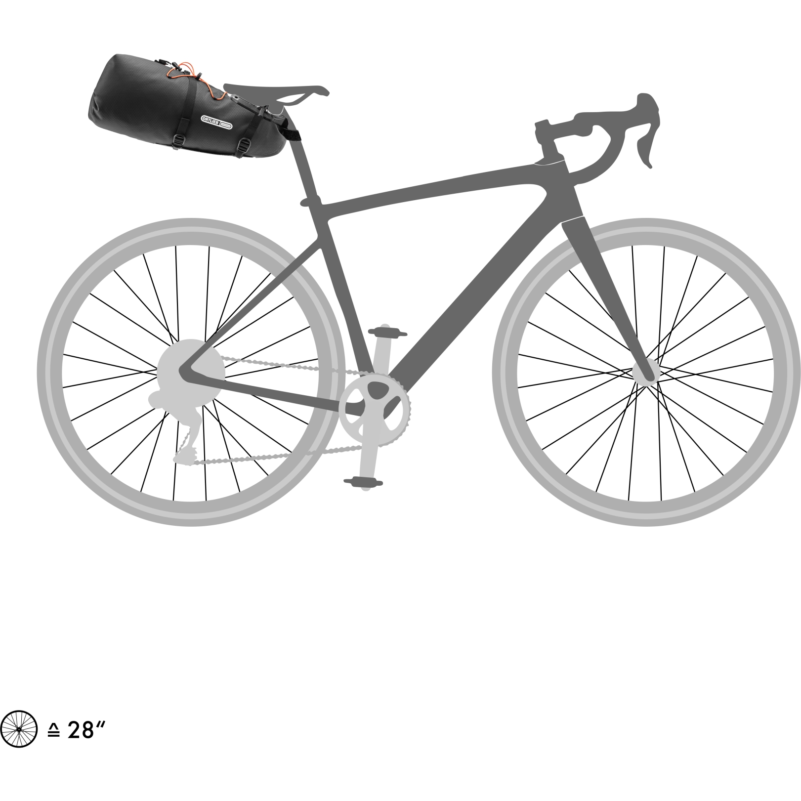 ORTLIEB Seat-Pack QR - 13L - black matt | BIKE24