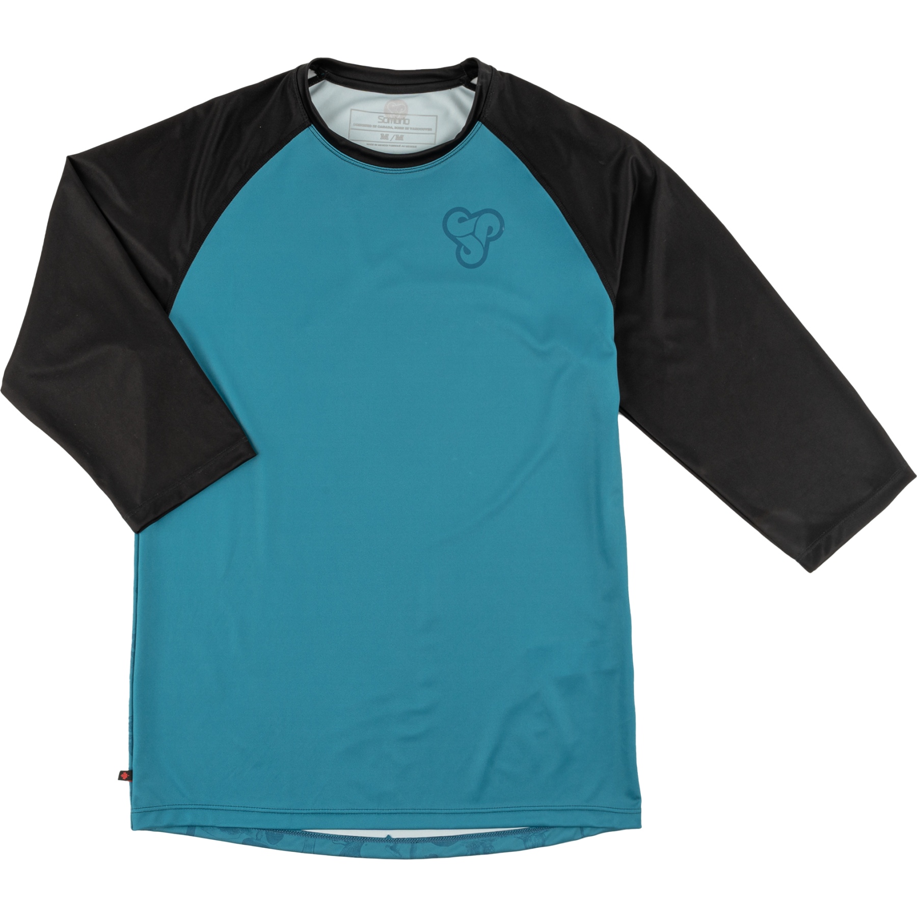Picture of Sombrio Freeride Chaos 2 Jersey - Mushrooms Boreal Blue