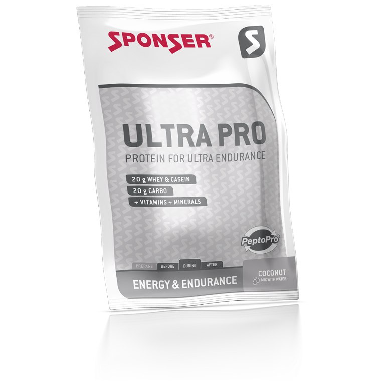 Bild von SPONSER Ultra Pro - Protein-Kohlenhydrat-Getränkepulver - 20x45g